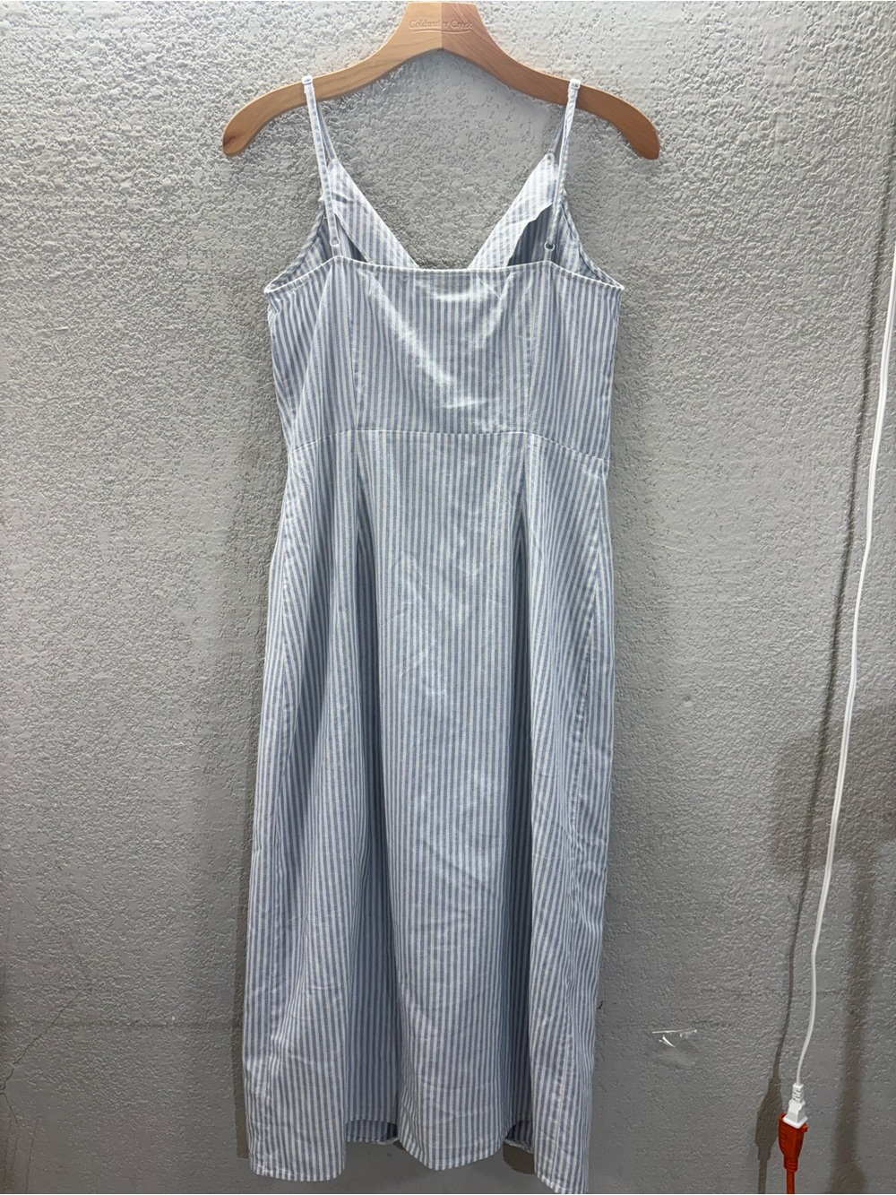 The Fifth Label Blue and White Striped Midi Dress - Picture 4 of 8